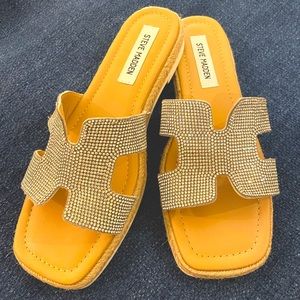 Steve Madden Rhinestone Sandals